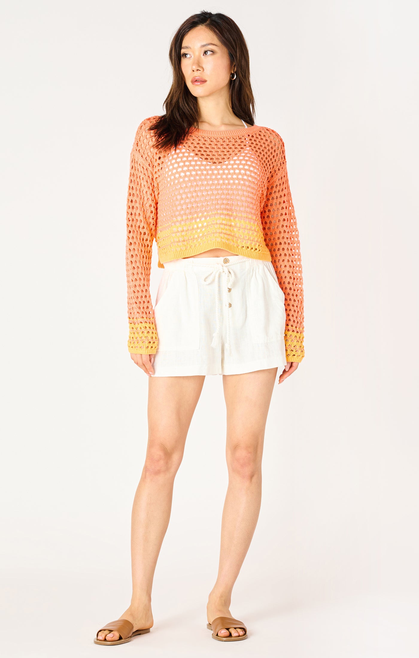 Orange Sunset Sweater