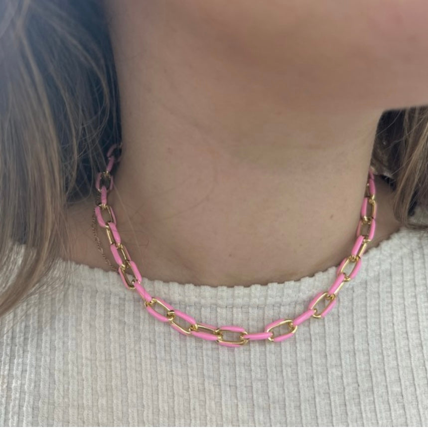 Penny Pink Choker