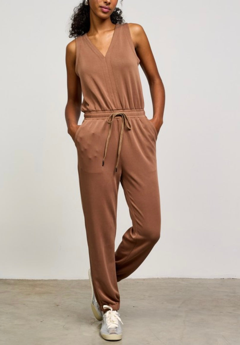 Brown Jumpsuit