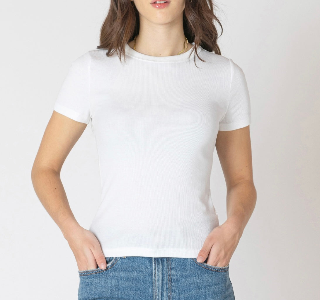 Essential Ribbed Tee