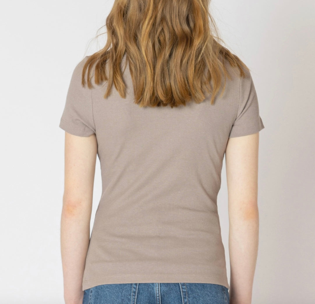 Essential Ribbed Tee
