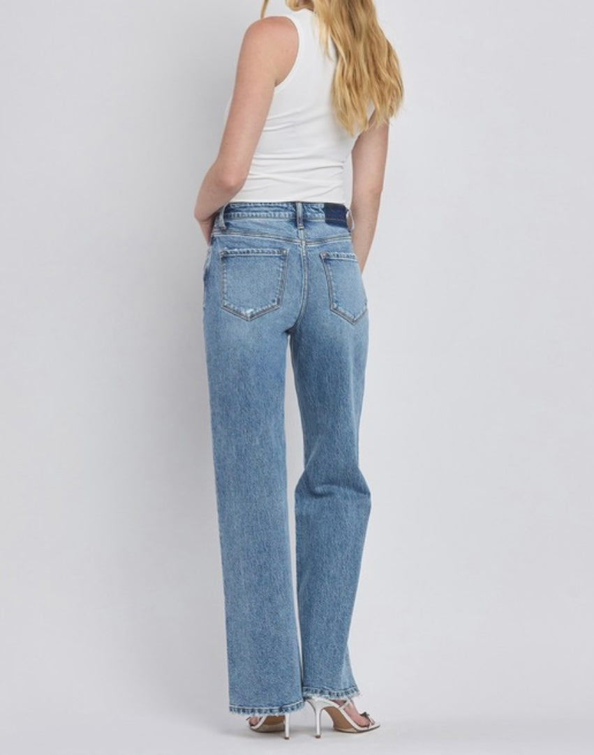 90’s Vintage High Rise Wide Leg Denim