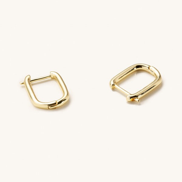 Cara Hoop Earrings in Gold and Silver