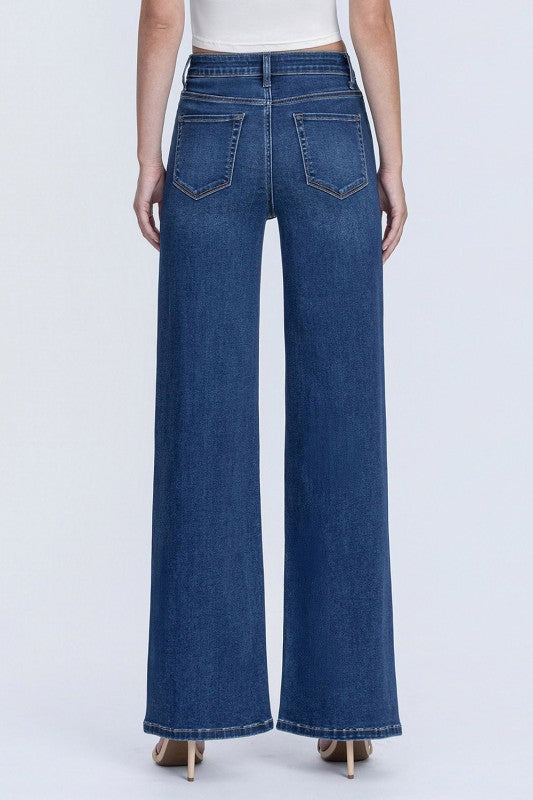 Super High Rise Side Leg Denim