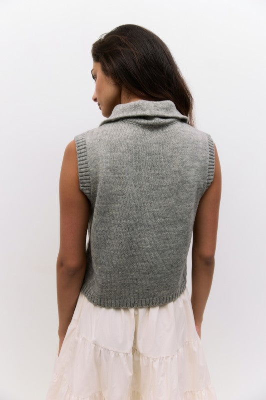 The Keller Vest in Gray
