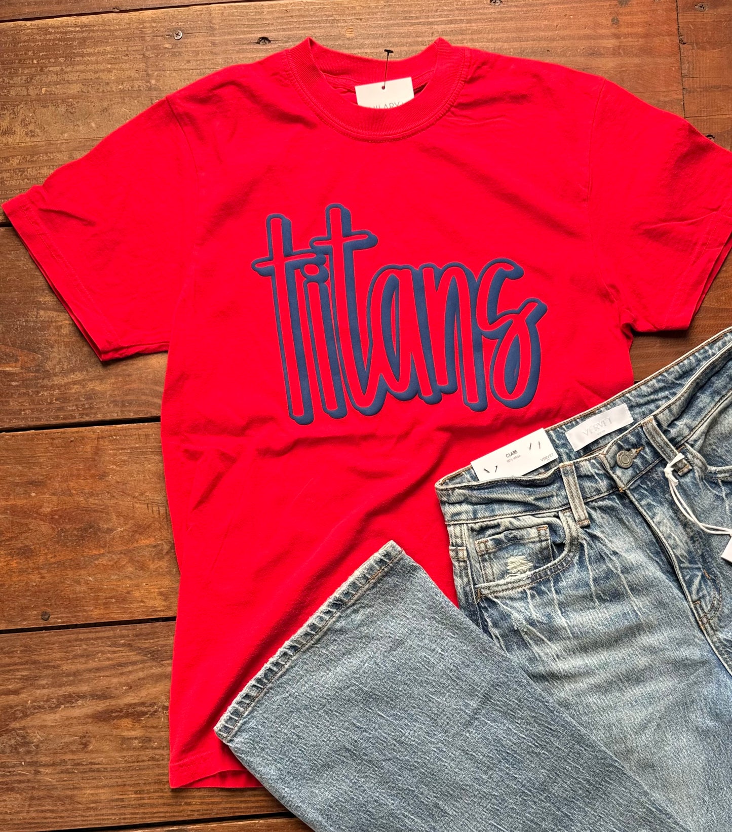 Red Titans Tee