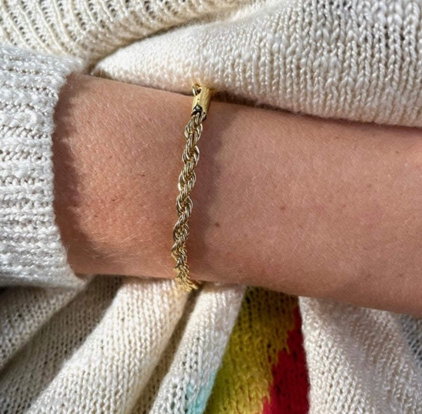 Golden Rope Bracelet