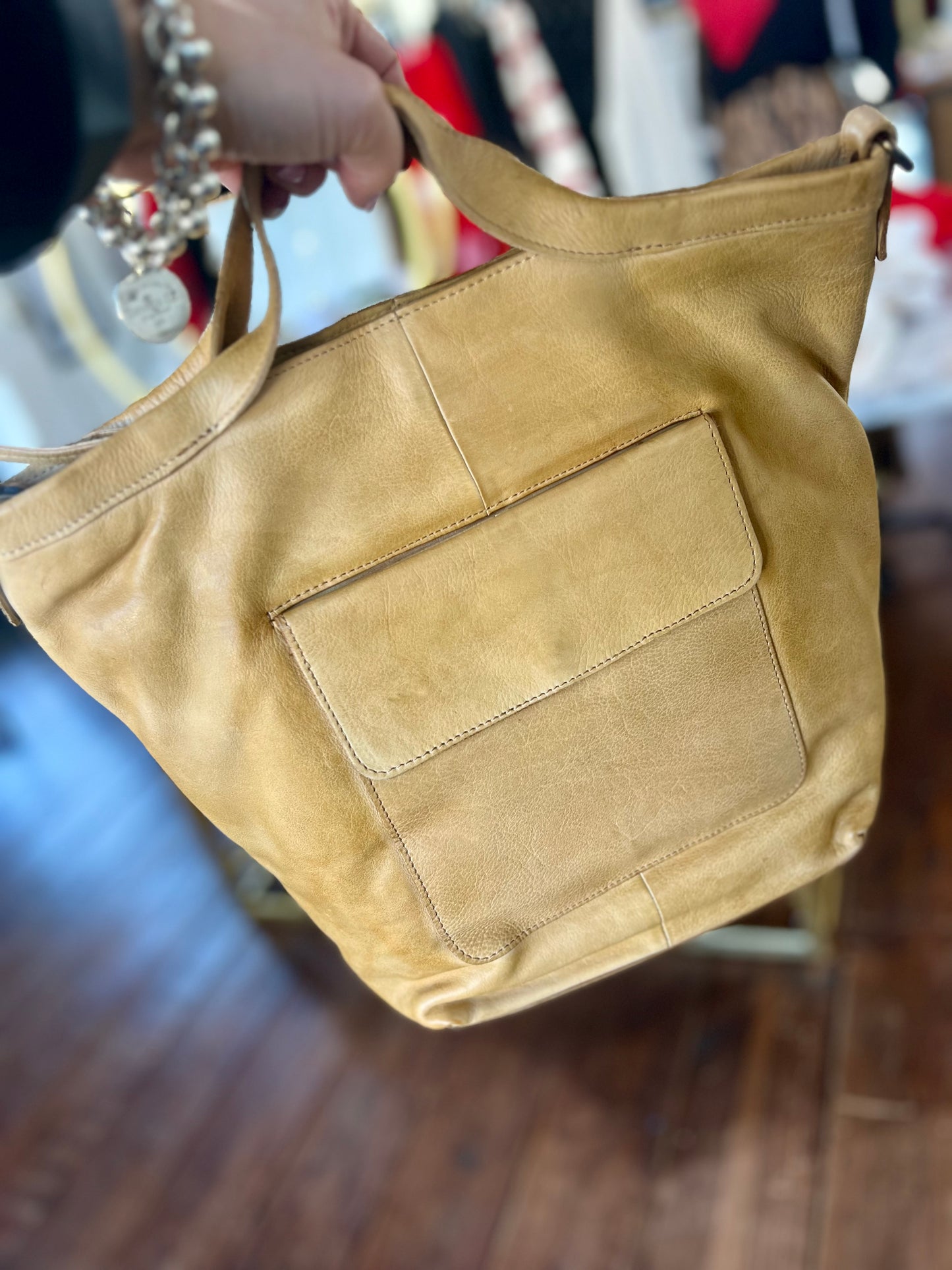 Bianca Leather Tote & Cross Body