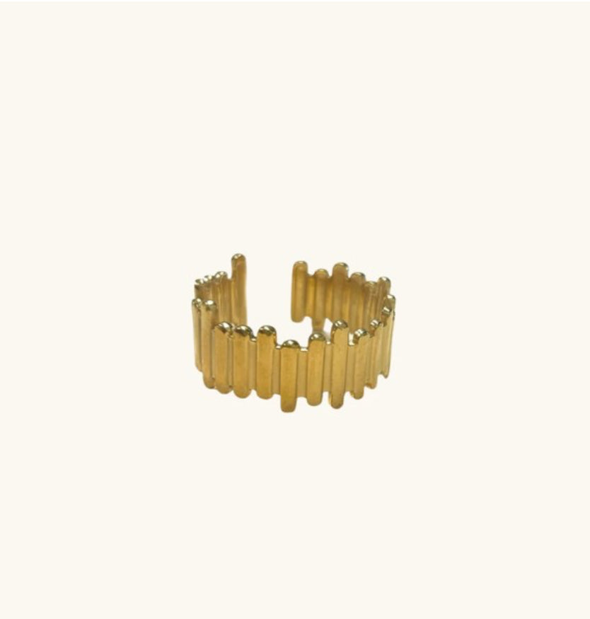 Gold Adjustable Ring