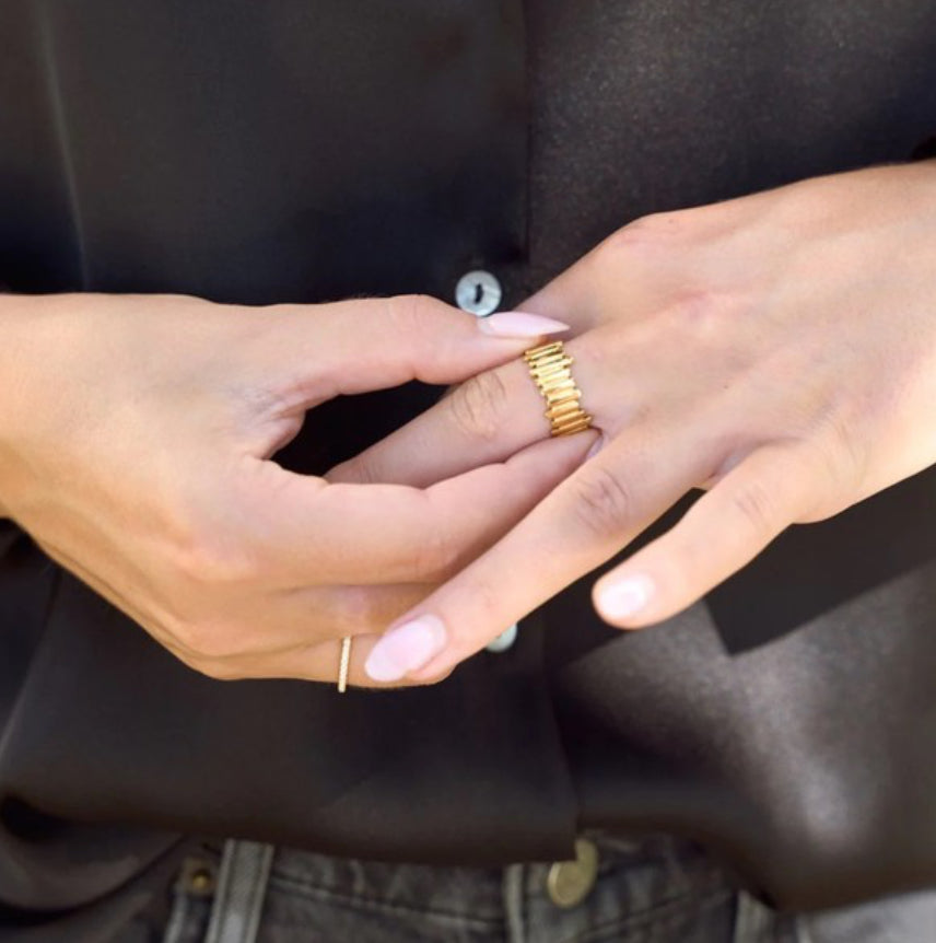 Gold Adjustable Ring