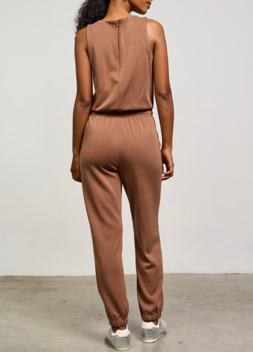 Brown Jumpsuit