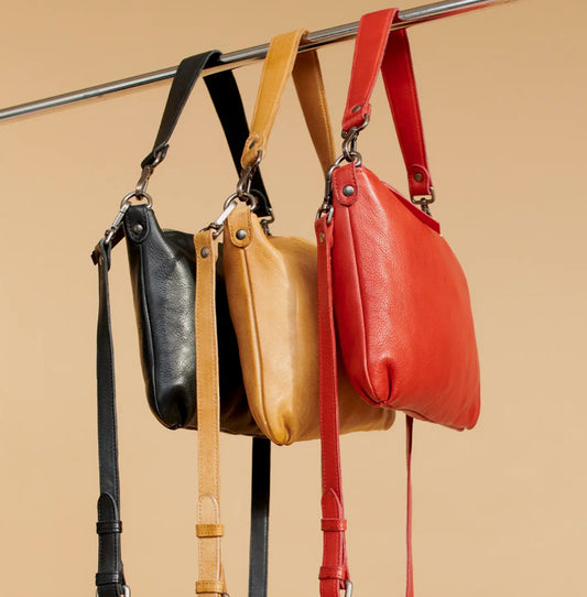 Stevie Handcrafted Leather Crossbody Bag
