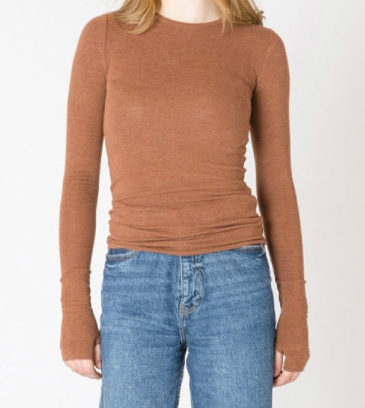 Chestnut Layering Tee