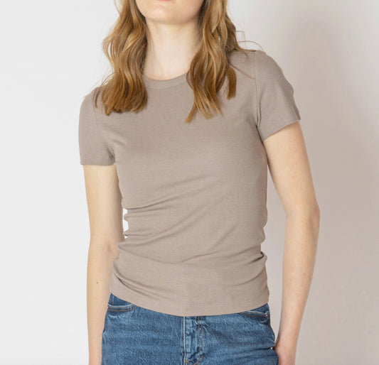 Essential Ribbed Tee