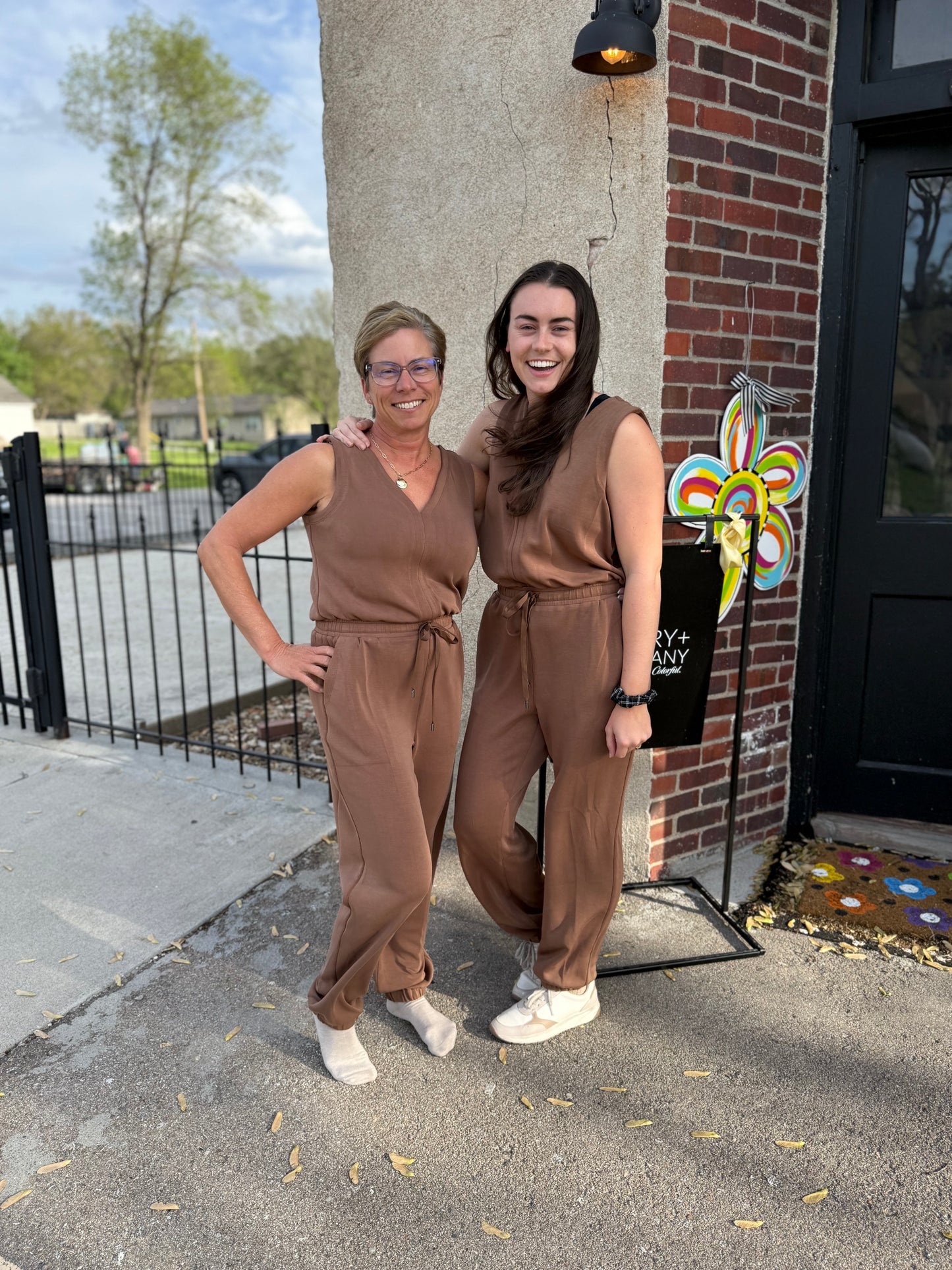 Brown Jumpsuit