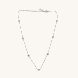 Kai Crystal Necklace in Gold and Silver