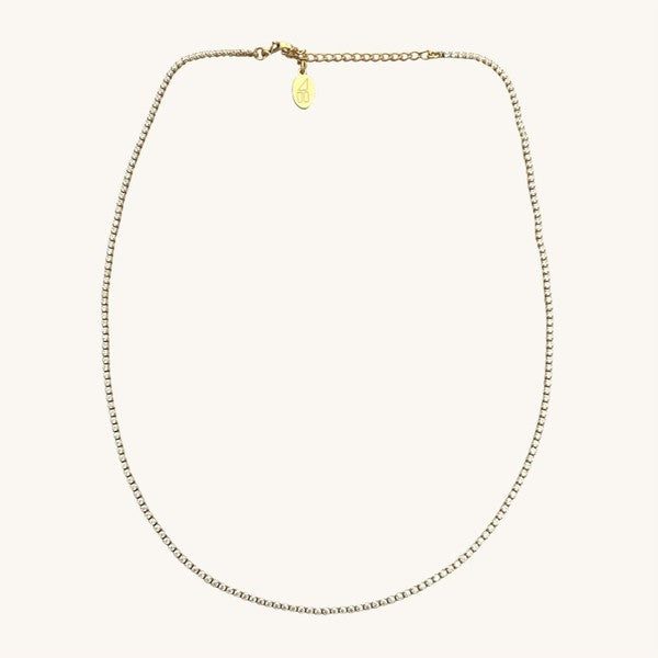 Micro Tennis Necklace