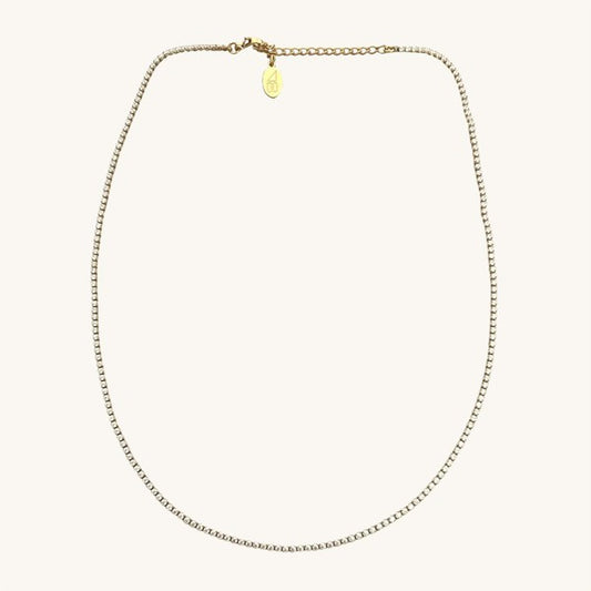 Micro Tennis Necklace