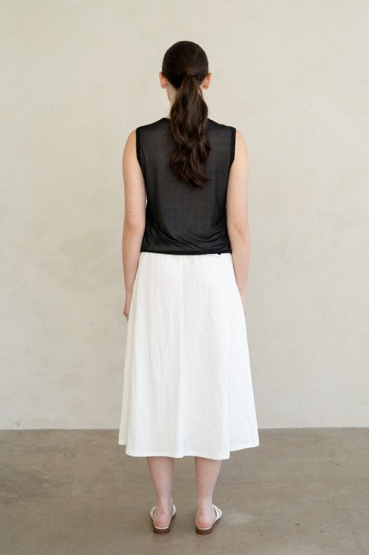 Mesh Sleeveless Layering Tank Top