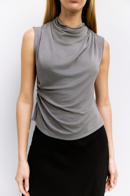 The Kendall Top in Gray