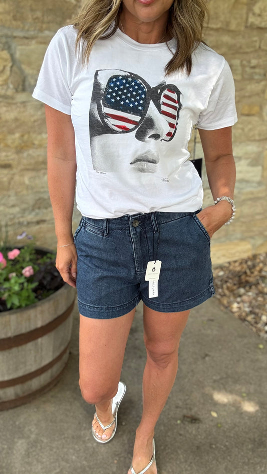 Sanctuary Liner Denim Shorts
