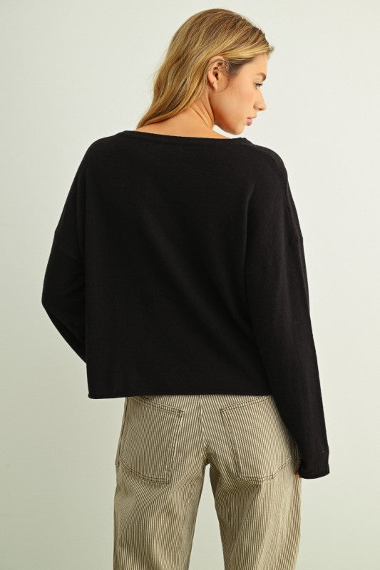 The Elle Cashmere Pullover