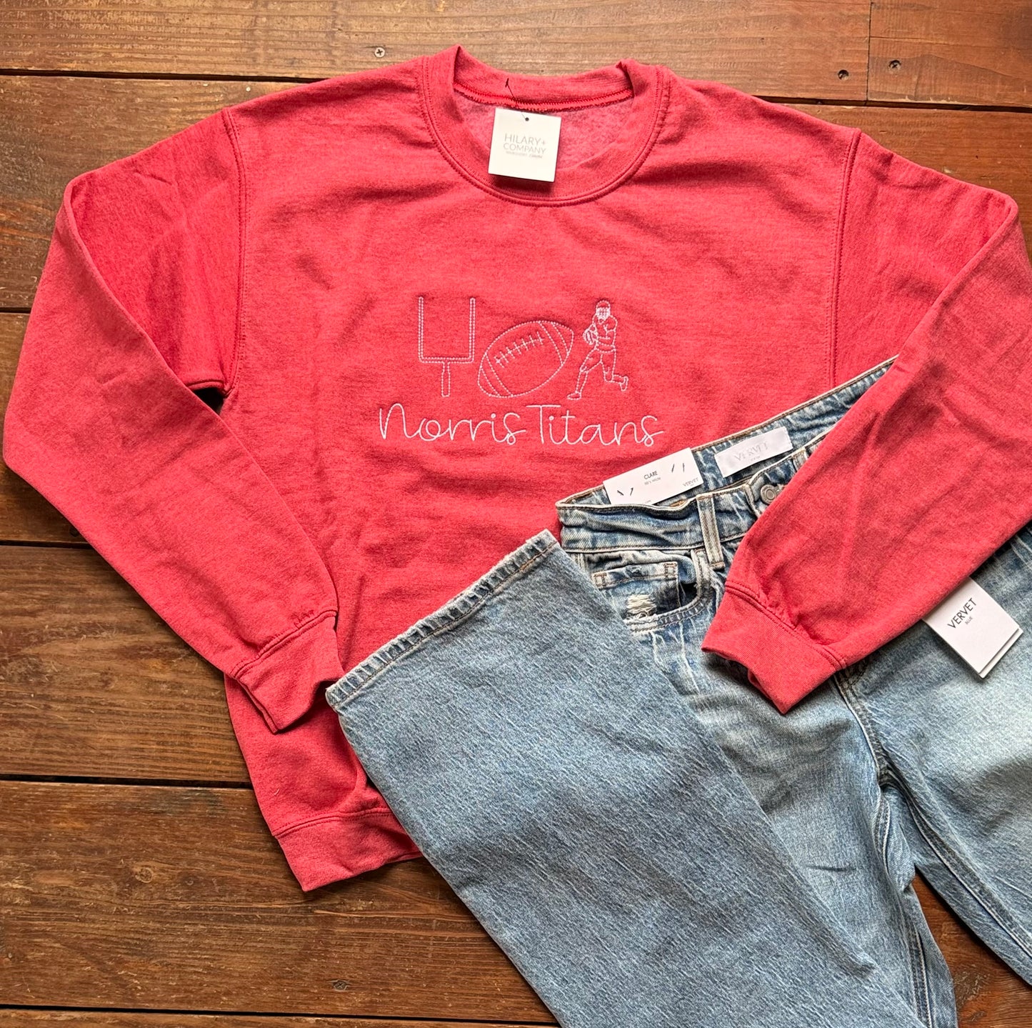 Norris Titan Embroidered Sweatshirt