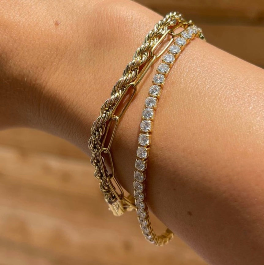 Shimmer Tennis Bracelet