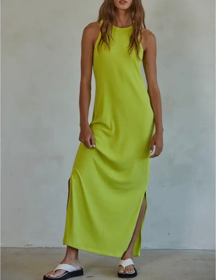 Celena Maxi in Lime