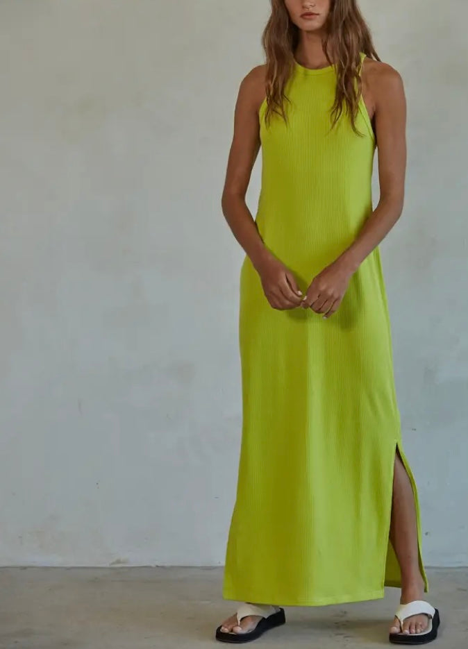 Celena Maxi in Lime