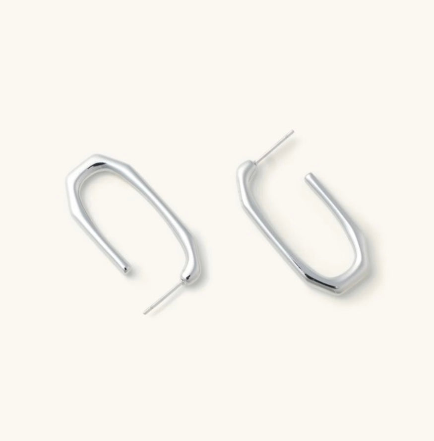 Ellie Clip Hoop Earrings