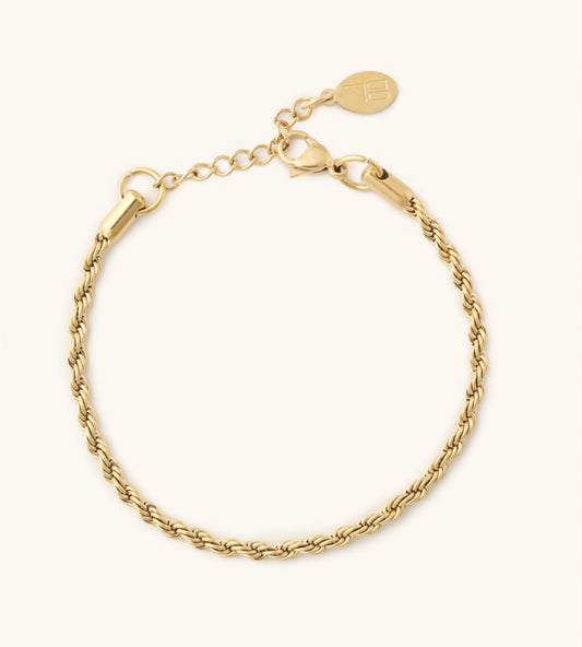 Golden Rope Bracelet