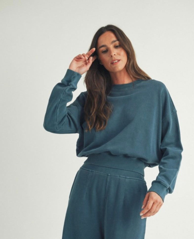 Dream Blue Pullover Sweatshirt